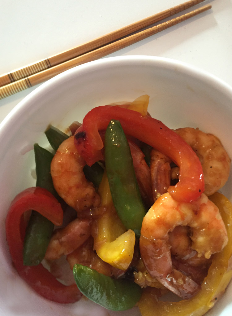 Pacific Chili Shrimp recipe, cooking with kids, kids in the kitchen, Panda Express
