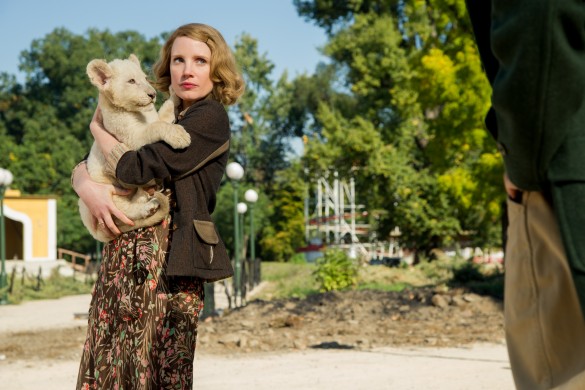 Jessica Chastain, zookeeper's wife