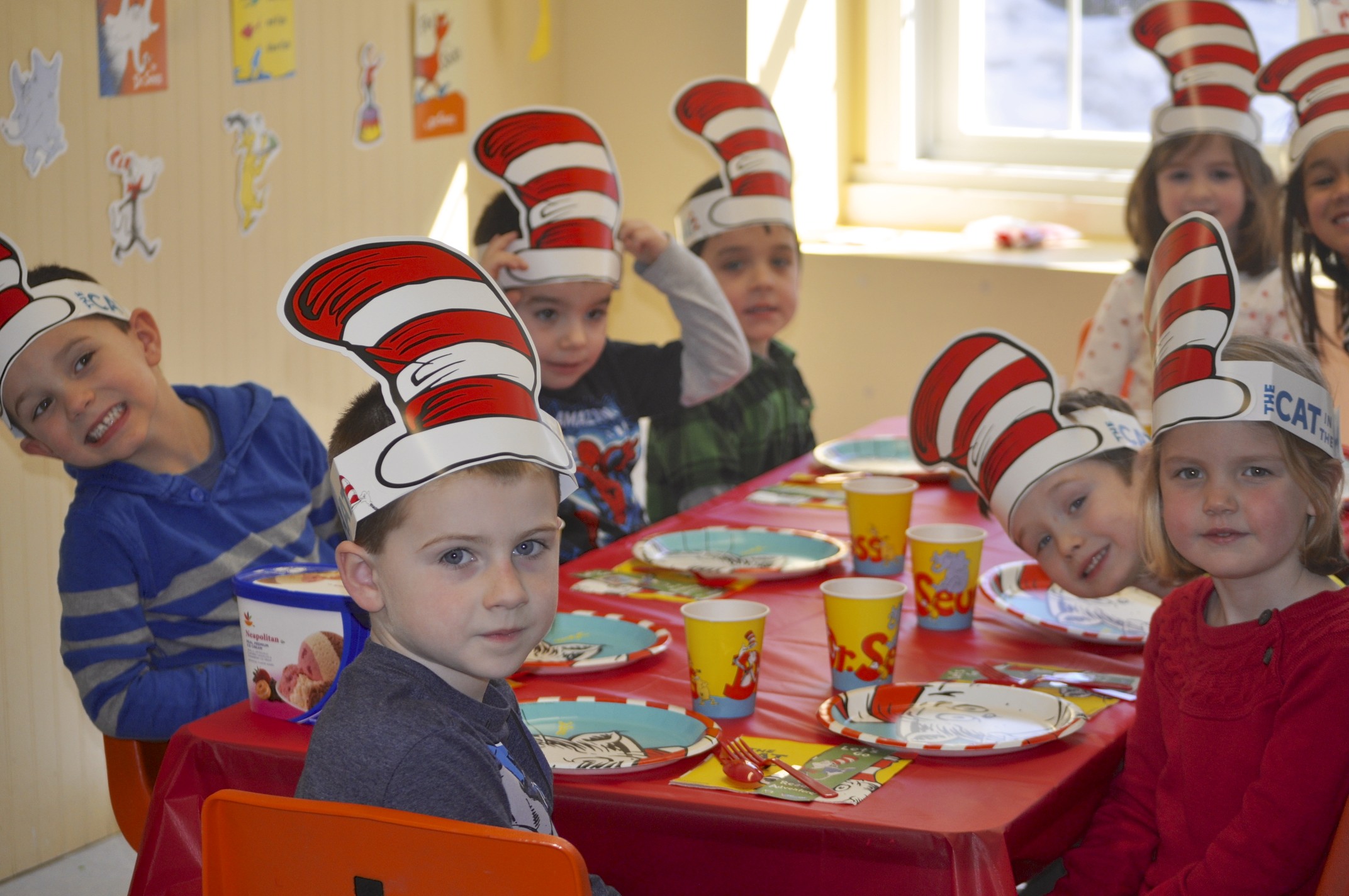 cat in the hat table 