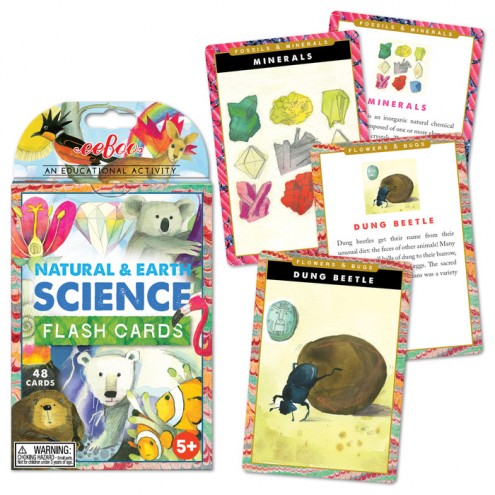 Natural & Earth Science Flash Cards for Ages 5+