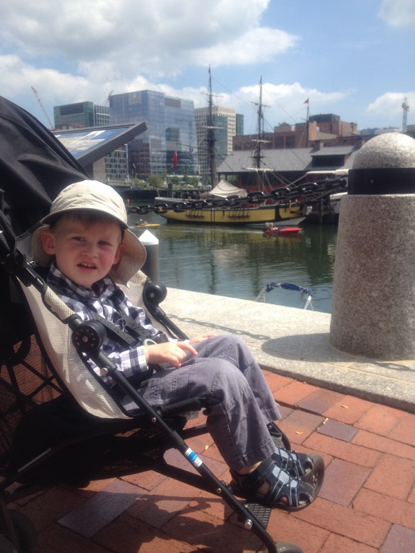 Kids can view the Boston Tea Party Museum right across the water from the Childrens' Museum