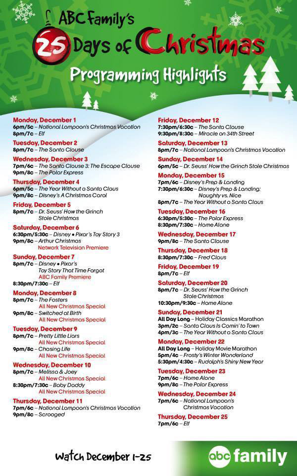 25-days-of-christmas-schedule