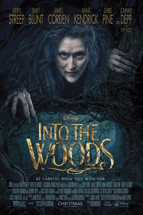 Tracey Ullman, Meryl Streep, Into the woods, into the woods movie tickets