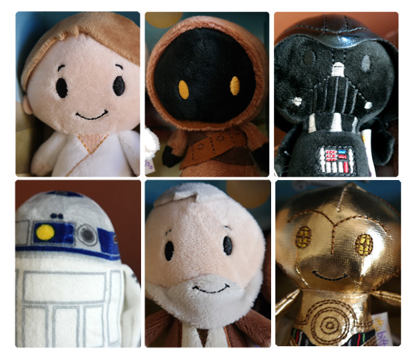 itty bittys, itty bittys star wars collection, Star Wars gifts, stuffed animals