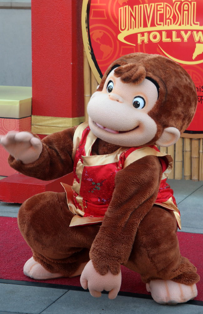 Curious George, Lunar celebration, Year of the Ram, Family Attractions Los Angeles