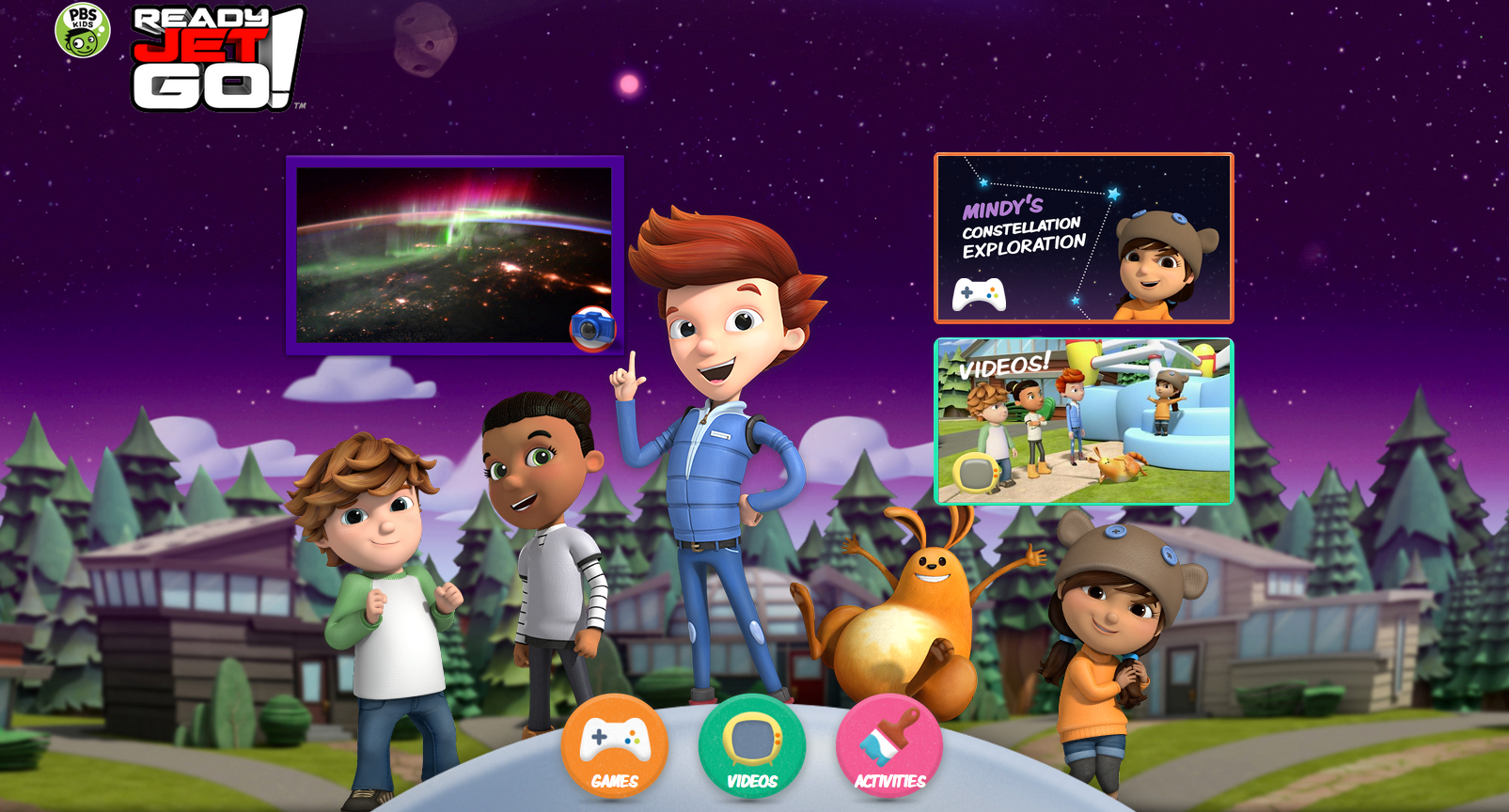 Children Explore Outer Space With PBS Kids READY JET GO! - That's It LA