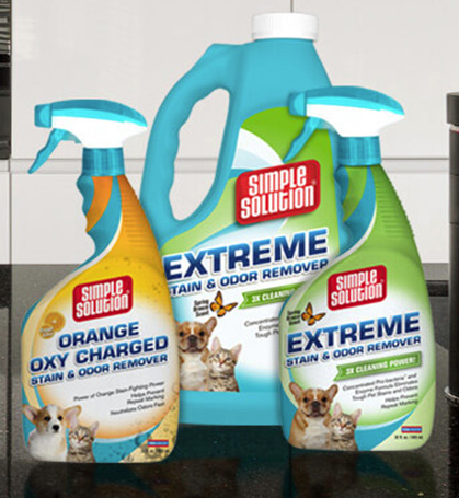 pet stains, out!, simple solutions, pet messes, potty training
