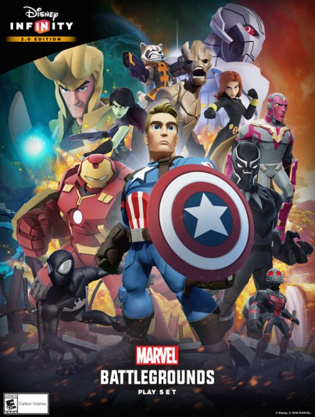 Marvel Battlegrounds Play Set Poster
