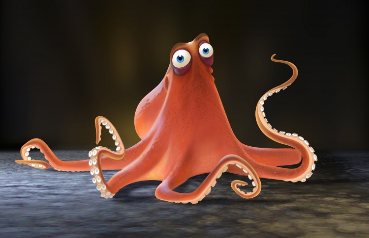 Hank the Octopus from Finding Dory
