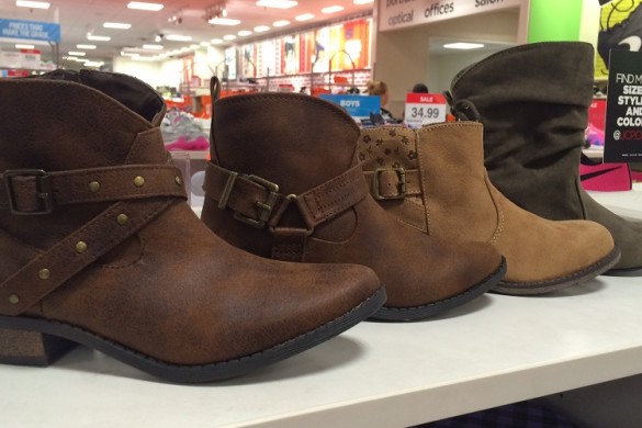 JC Penney back to school shoes, JC penney deals