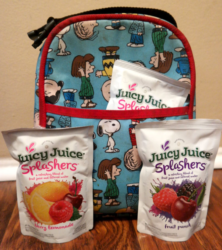 Juicy Juice Splashers, Back to school, juices