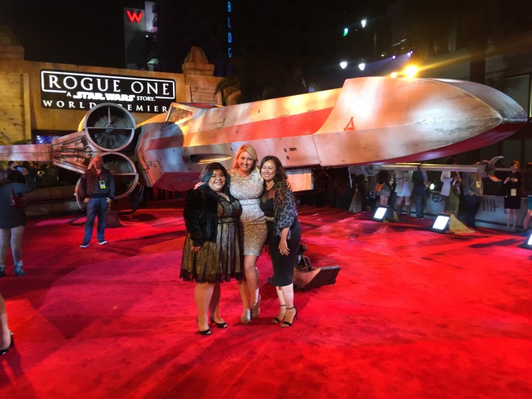 rogue one red carpet