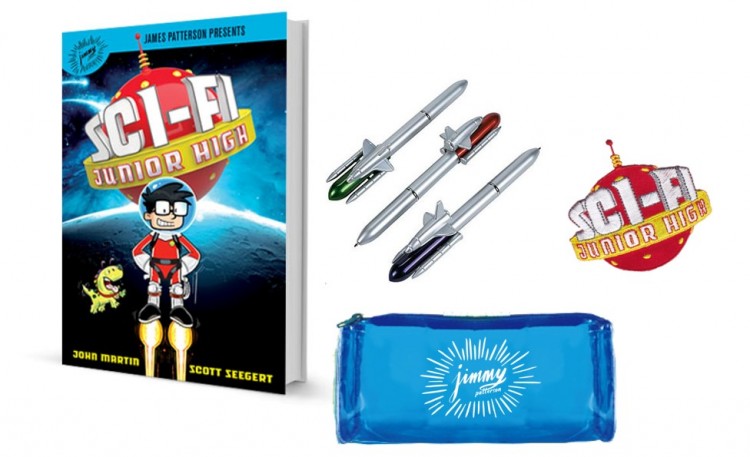 Sci Fi Junior HIgh, james patterson books, book giveaways