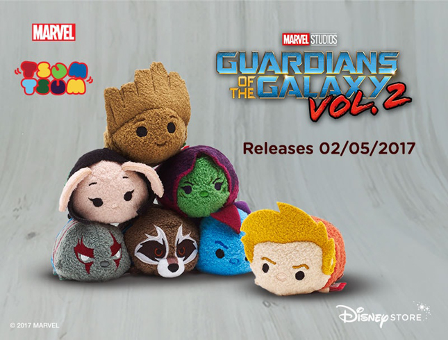 tsum tsum, Guardians of the Galaxy Vol. 2 Collection