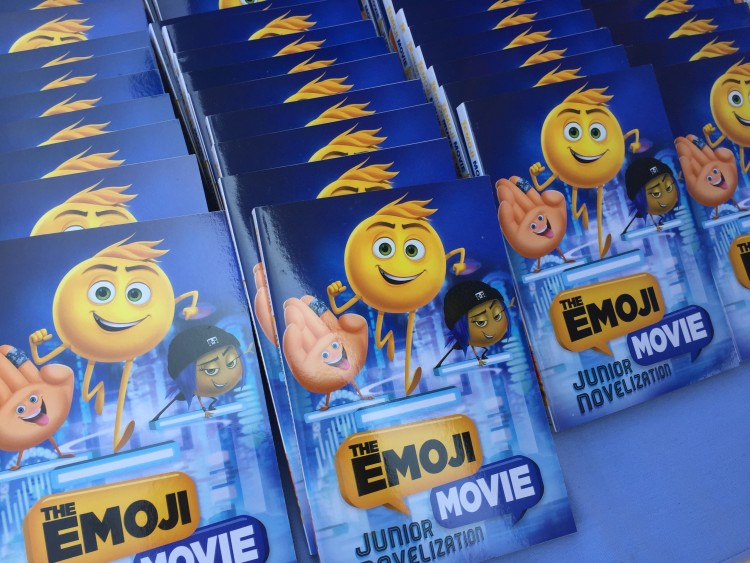 emoji movie book