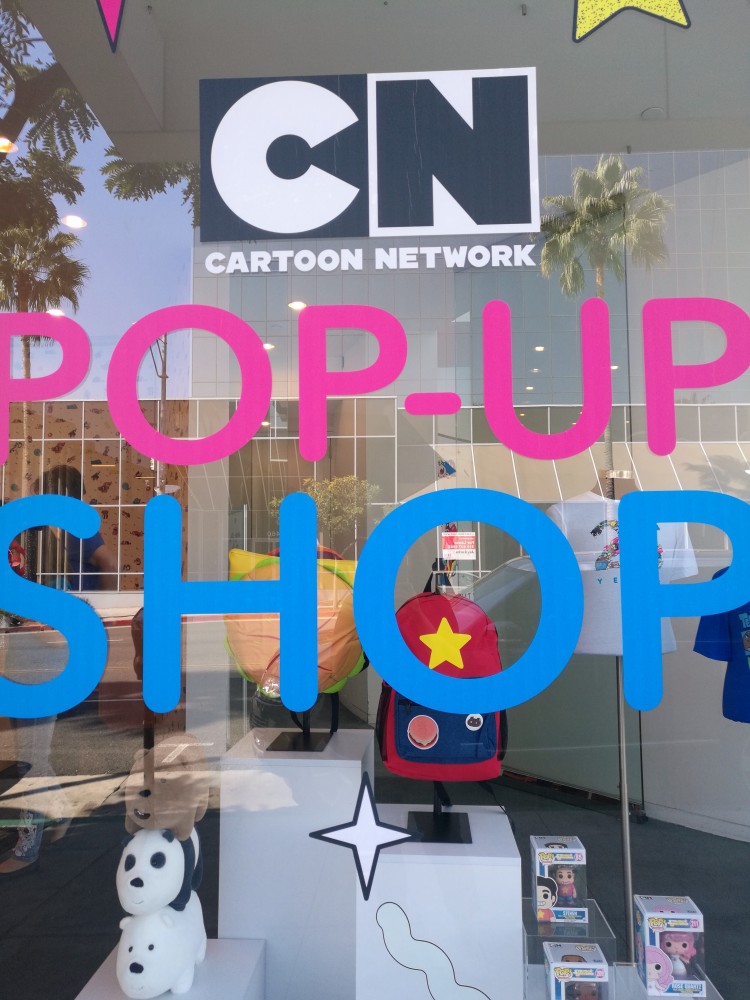 cartoon network Drawing on Creativity pop up shop 2