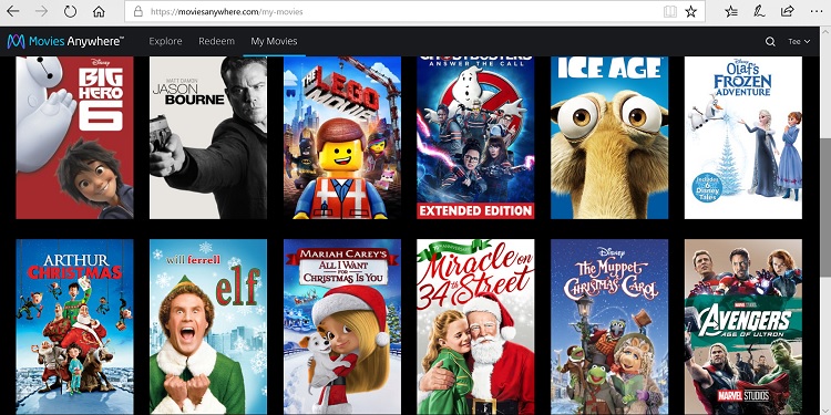 movies anywhere, top family holiday films