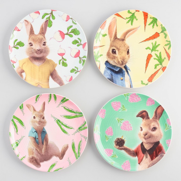 world market peter rabbit plates
