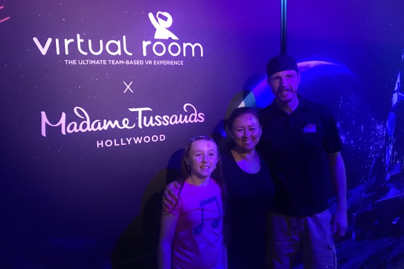 Virtual Room Hollywood, Virtual reality experience Madame Tussauds