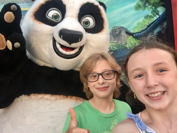 kung fu panda meet and greet universal