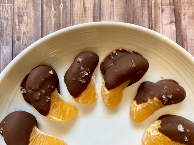 Chocolate Covered Pixie Tangerine With Sea Salt Recipe