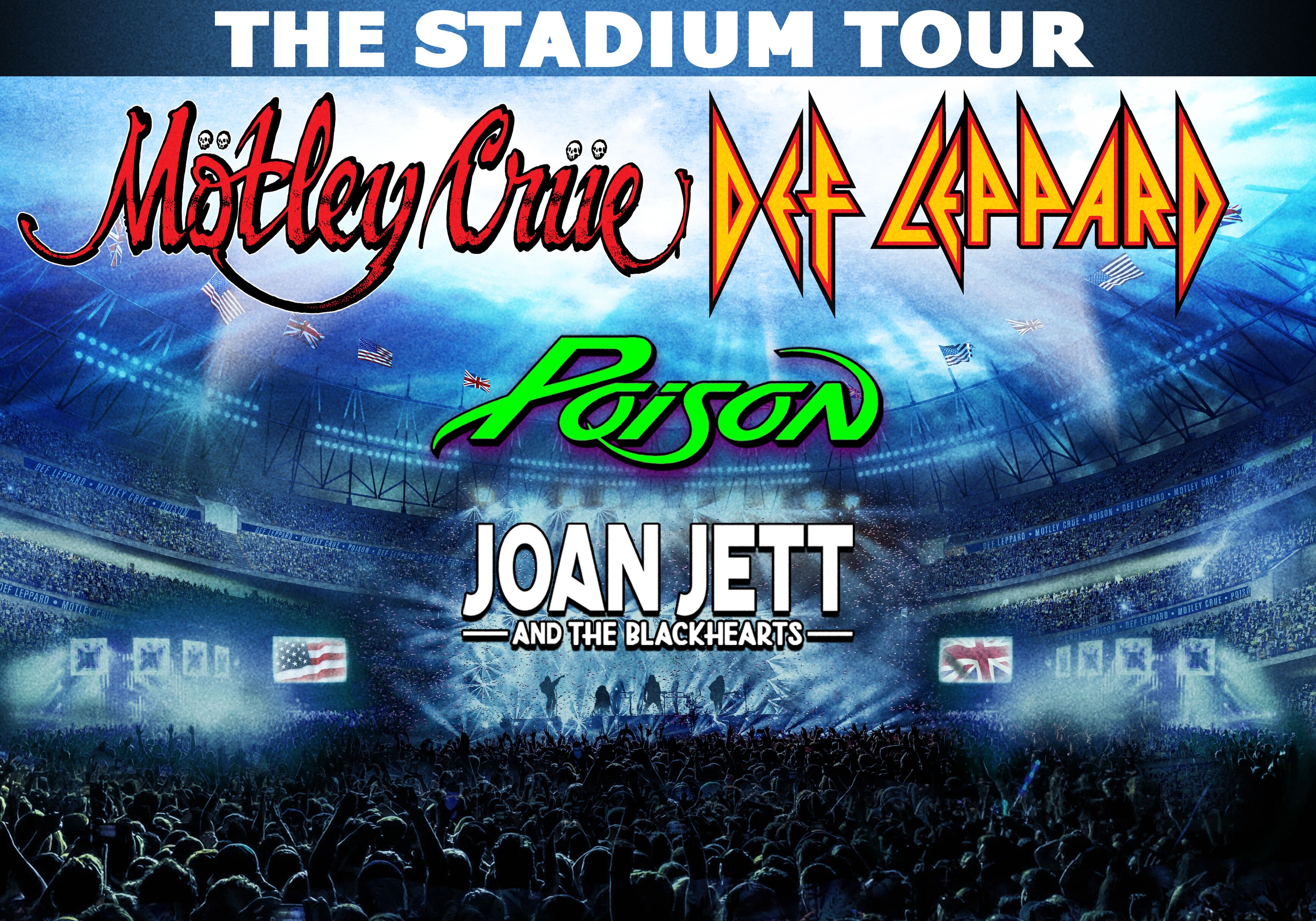 The Stadium Tour brings Motley Crue and Def Leppard back on stage
