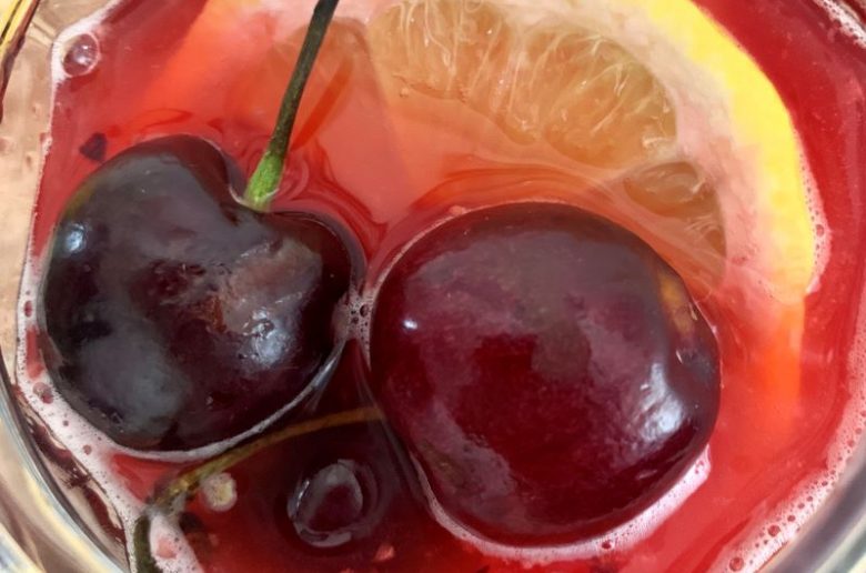 easy cherry lemonade