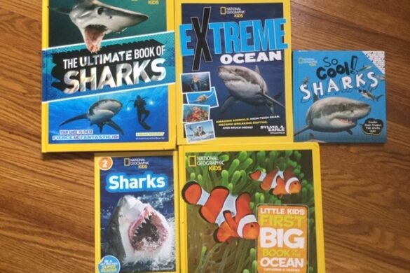 national geographic shark books giveaway