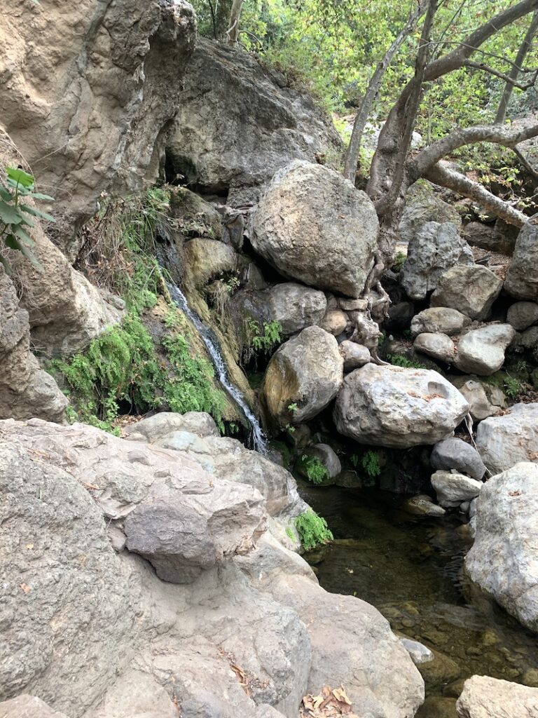 solstice canyon waterfall