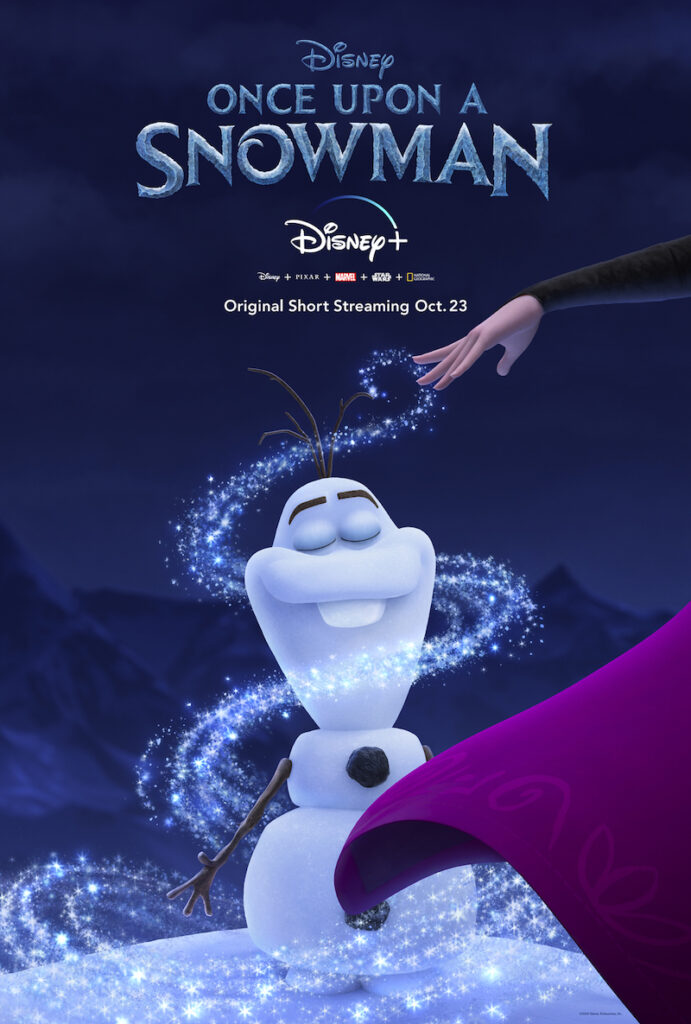 once upon a snowman, disney plus october 23