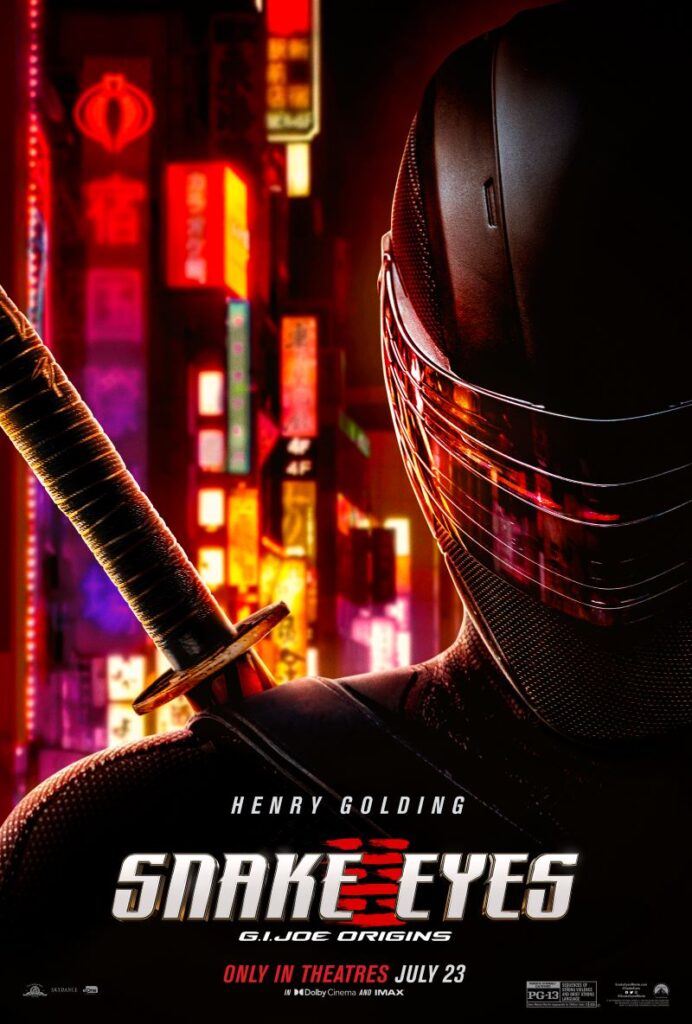 NEW Snake Eyes Trailer, Featurette and Poster That's It LA