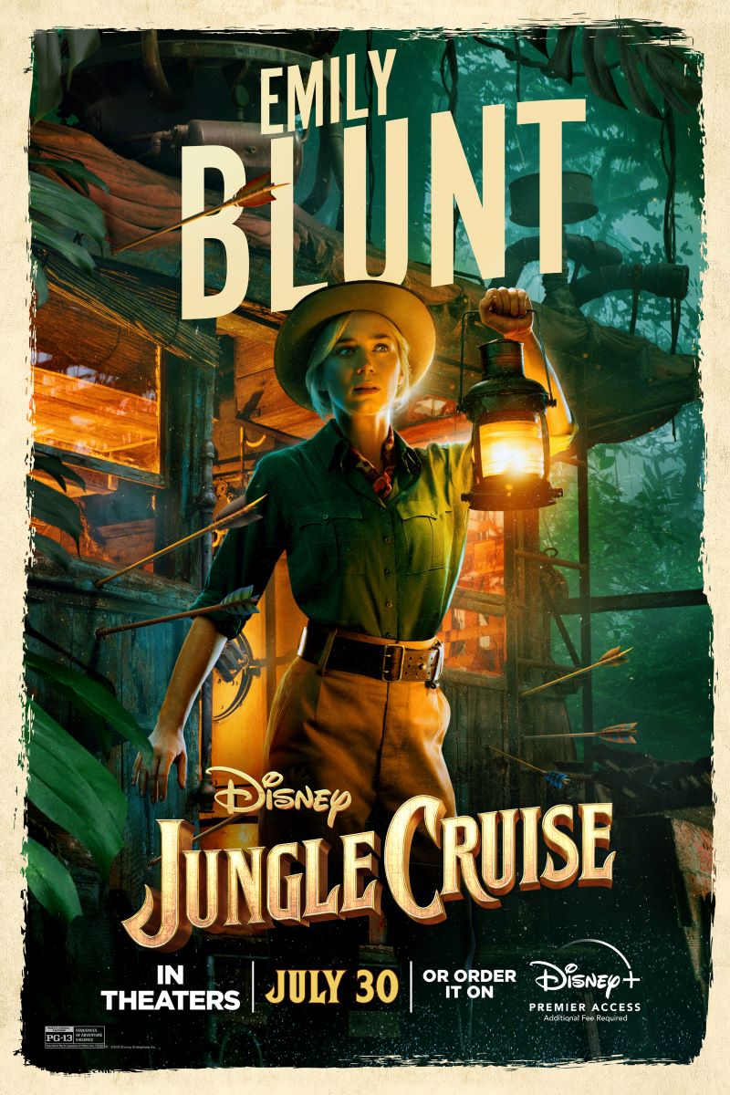 jungle cruise, emily blunt