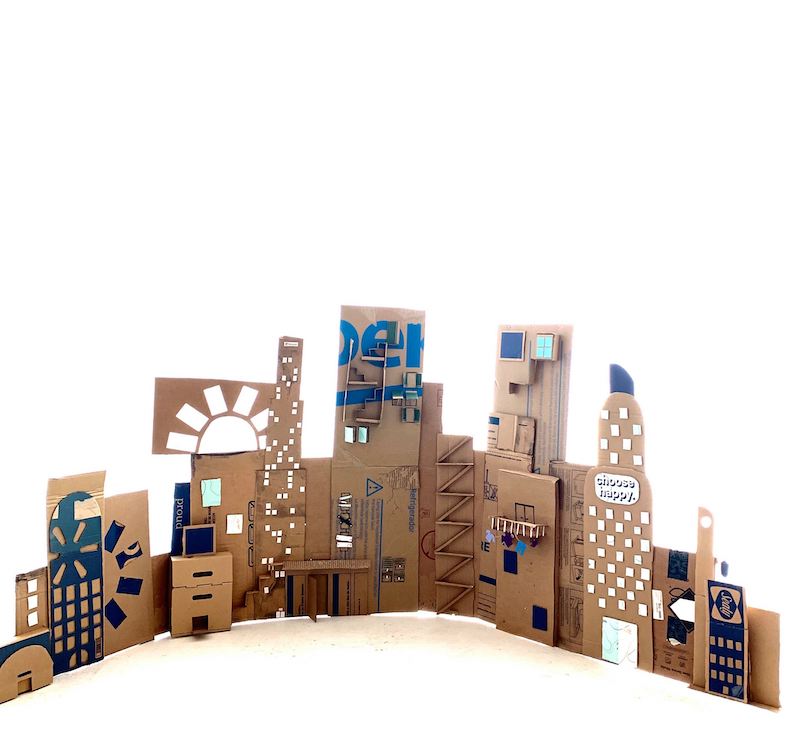 rediscover center cardboard city