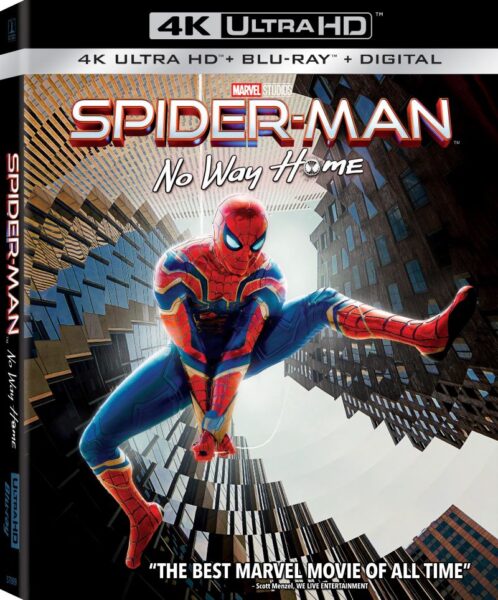 spiderman no way home blu ray