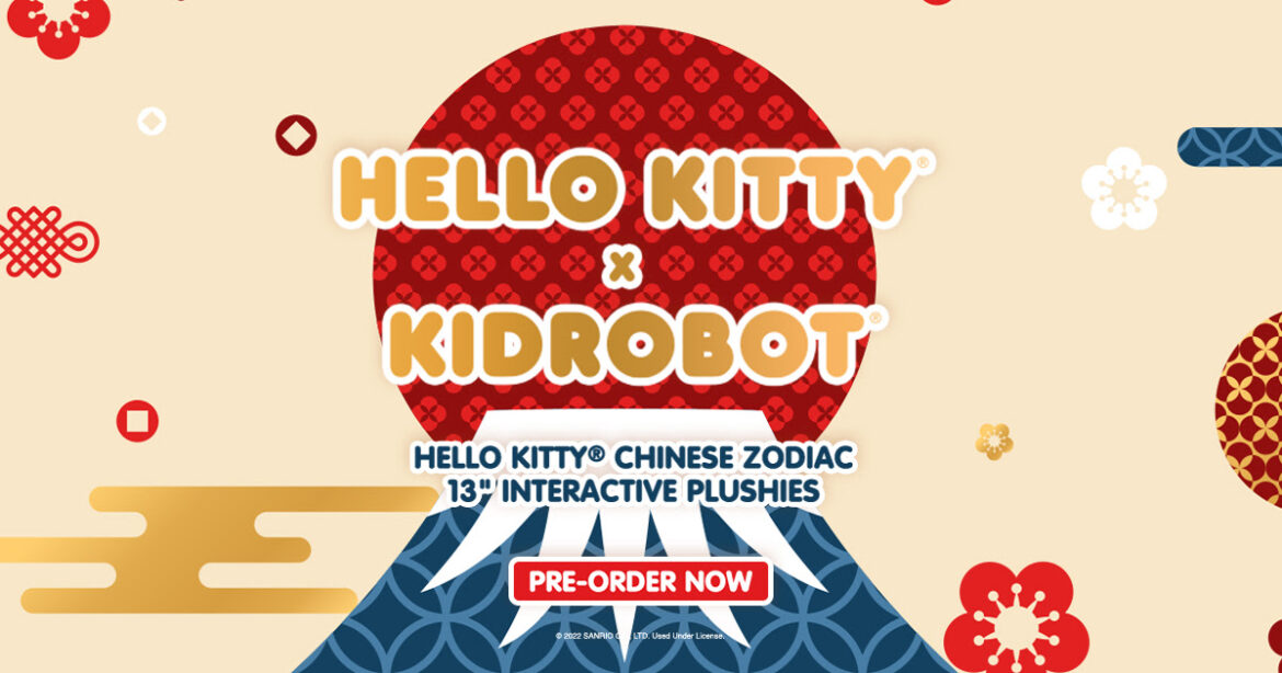 kidrobot hello kitty chinese zodiac