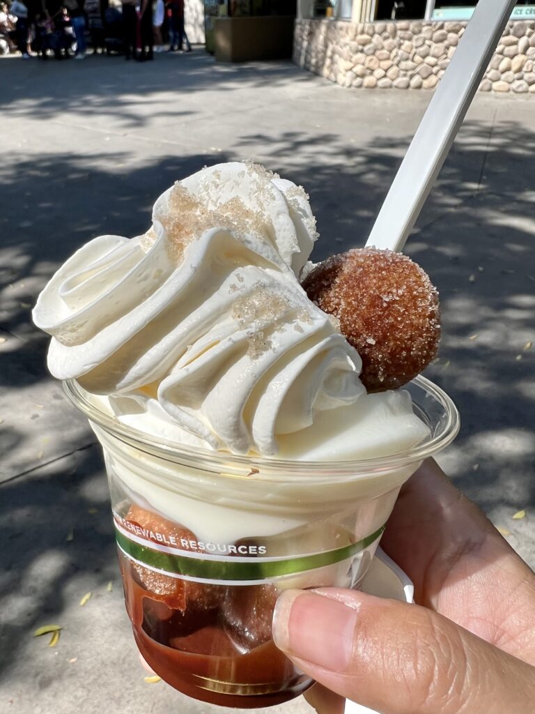 churro factory donut sundae