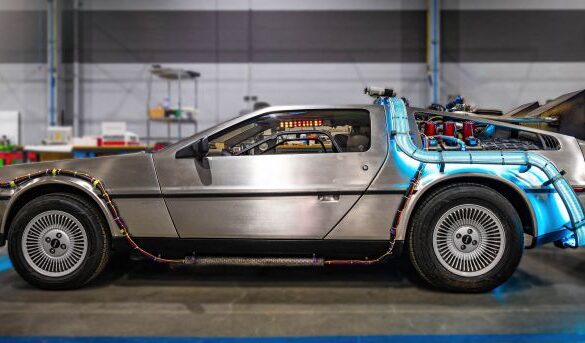 Delorean Time Machine exclusively on display at Segerstrom Center for