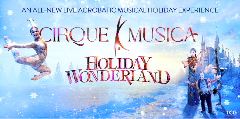 cirque musica holiday wonderland